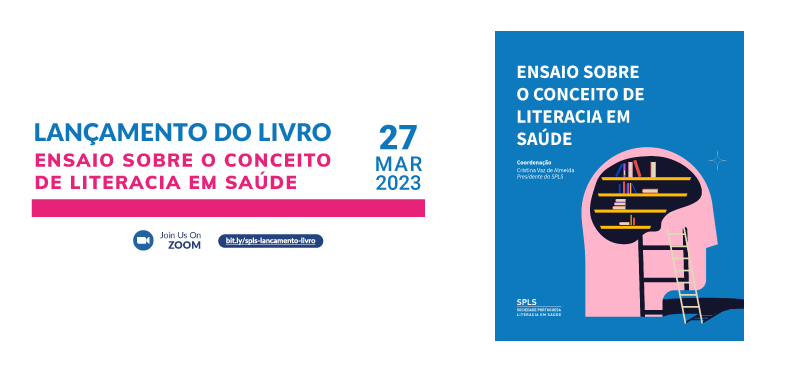 Lançamento do Livro "ENSAIO SOBRE O CONCEITO DE LITERACIA EM SAÚDE"