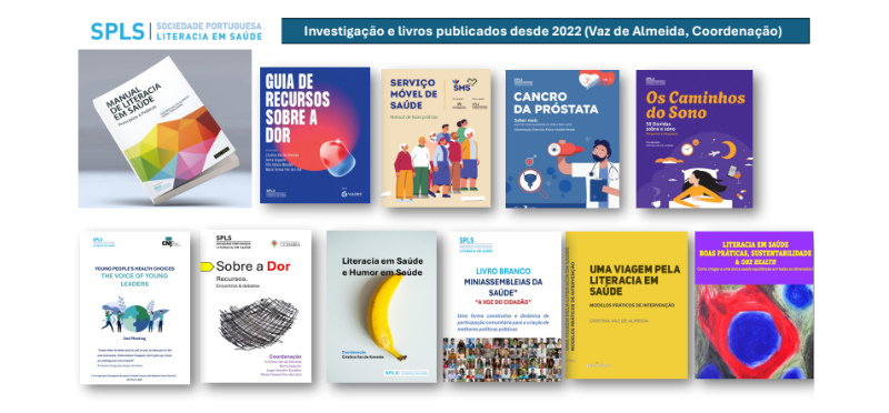 SPLS reforça impacto da comunicação clara em saúde através da publicação de diversos livros