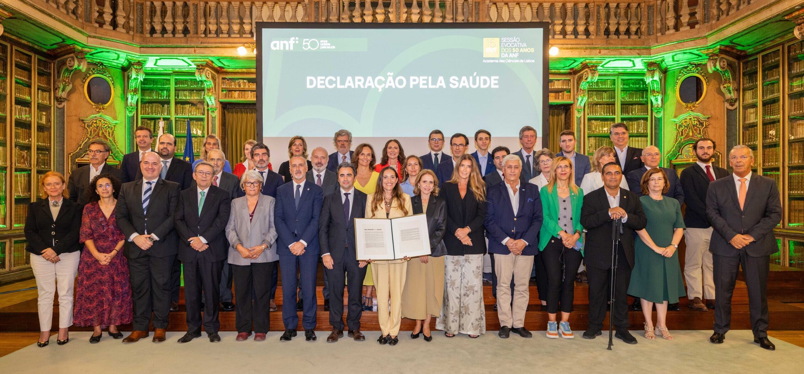 SPLS participa na Sessão Evocativa dos 50 Anos da ANF e subscreve “Declaração pela Saúde”